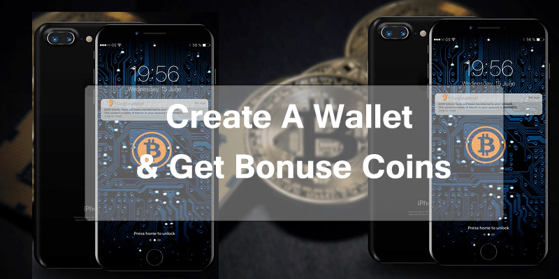 Cryptocurrency wallets offers 