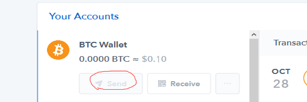 Go to Coinbase