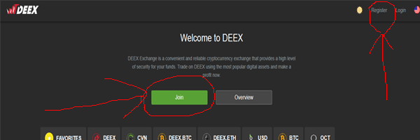 deex register