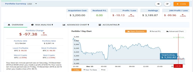 Crypto Portfolio tool