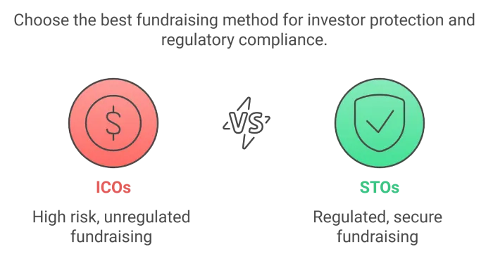 differences between ICOs and STOs