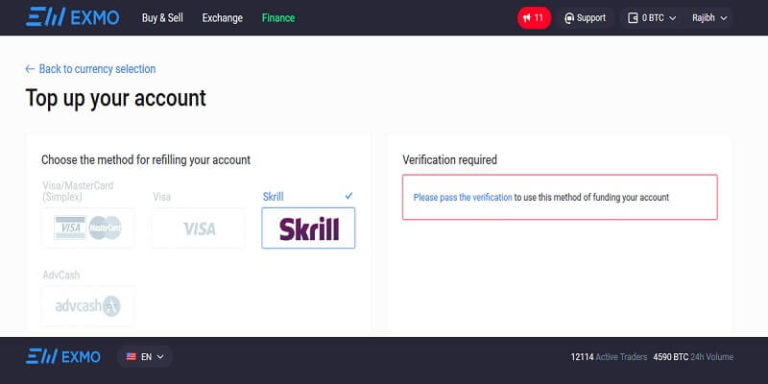 How To Buy Bitcoin With Skrill At Exmo