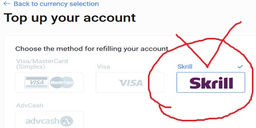 skrill deposit