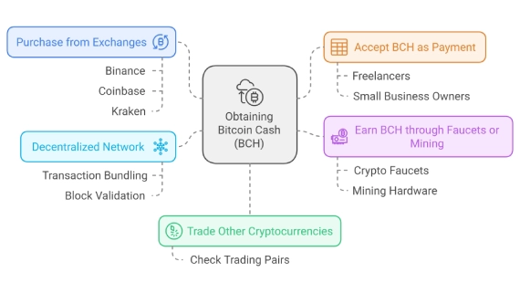 Obtaining Bitcoin Cash (BCH)