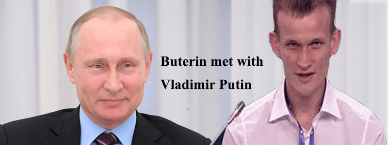 Buterin met with Vladimir Putin