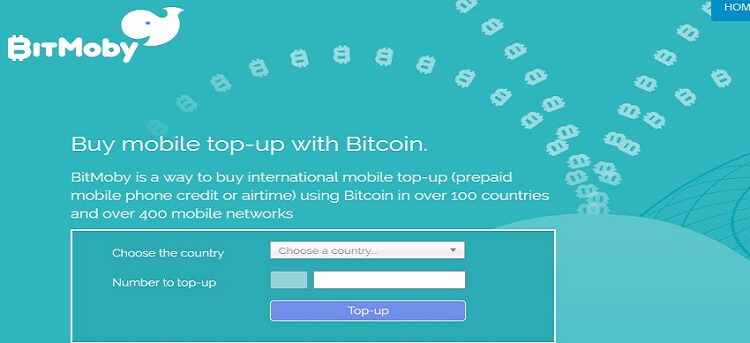 Bitmoby mobile recharg with btc