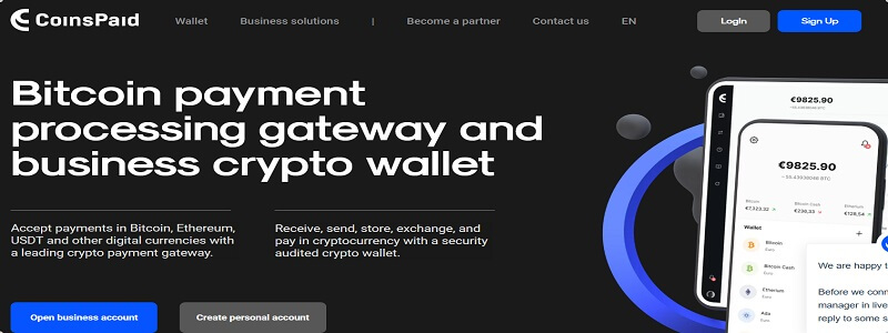 Coinpaid payment gateway