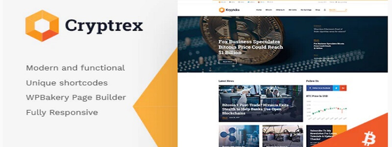 Kryptex WordPress theme