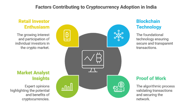 Factors Contributing to Cryptocurrency Adoption in India